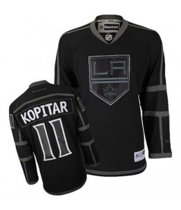 NHL Anze Kopitar Los Angeles Kings Authentic Reebok Jersey - Black Ice