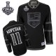 NHL Anze Kopitar Los Angeles Kings Premier 2014 Stanley Cup Reebok Jersey - Black Ice