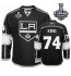 NHL Dwight King Los Angeles Kings Authentic Home 2014 Stanley Cup Reebok Jersey - Black