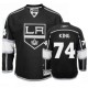 NHL Dwight King Los Angeles Kings Authentic Home Reebok Jersey - Black