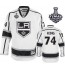NHL Dwight King Los Angeles Kings Premier Away 2014 Stanley Cup Reebok Jersey - White