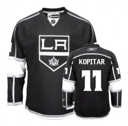 NHL Anze Kopitar Los Angeles Kings Premier Home Reebok Jersey - Black