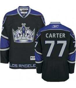 NHL Jeff Carter Los Angeles Kings Authentic Third Reebok Jersey - Black