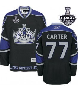 NHL Jeff Carter Los Angeles Kings Premier Third 2014 Stanley Cup Reebok Jersey - Black