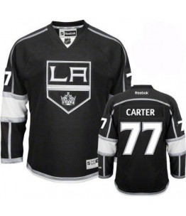 NHL Jeff Carter Los Angeles Kings Youth Authentic Home Reebok Jersey - Black