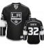 NHL Jonathan Quick Los Angeles Kings Authentic Home Reebok Jersey - Black