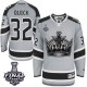 NHL Jonathan Quick Los Angeles Kings Authentic 2014 Stanley Cup 2014 Stadium Series Reebok Jersey - Grey