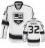 NHL Jonathan Quick Los Angeles Kings Authentic Away Reebok Jersey - White