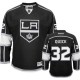NHL Jonathan Quick Los Angeles Kings Youth Authentic Home Reebok Jersey - Black