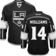 NHL Justin Williams Los Angeles Kings Premier Home Reebok Jersey - Black