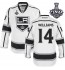 NHL Justin Williams Los Angeles Kings Authentic Away 2014 Stanley Cup Reebok Jersey - White