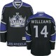 NHL Justin Williams Los Angeles Kings Youth Authentic Third Reebok Jersey - Black