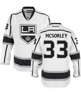 NHL Marty Mcsorley Los Angeles Kings Authentic Away Reebok Jersey - White