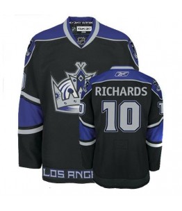 NHL Mike Richards Los Angeles Kings Premier Third Reebok Jersey - Black