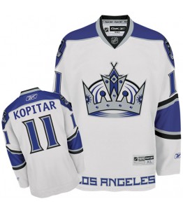 NHL Anze Kopitar Los Angeles Kings Authentic Reebok Jersey - White