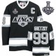 NHL Wayne Gretzky Los Angeles Kings Premier 2014 Stanley Cup Throwback CCM Jersey - Black