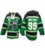 NHL Wayne Gretzky Los Angeles Kings Old Time Hockey Authentic St. Patrick's Day McNary Lace Hoodie Jersey - Green