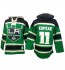NHL Anze Kopitar Los Angeles Kings Old Time Hockey Authentic St. Patrick's Day McNary Lace Hoodie Jersey - Green