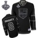 NHL Drew Doughty Los Angeles Kings Authentic 2014 Stanley Cup Reebok Jersey - Black Ice