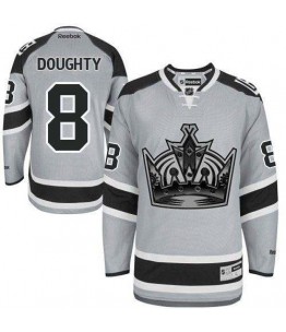NHL Drew Doughty Los Angeles Kings Premier 2014 Stadium Series Reebok Jersey - Grey
