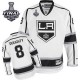 NHL Drew Doughty Los Angeles Kings Authentic Away 2014 Stanley Cup Reebok Jersey - White