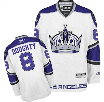 NHL Drew Doughty Los Angeles Kings Premier Reebok Jersey - White