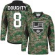 NHL Drew Doughty Los Angeles Kings Youth Authentic Veterans Day Practice Reebok Jersey - Camo