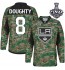 NHL Drew Doughty Los Angeles Kings Youth Premier 2014 Stanley Cup Veterans Day Practice Reebok Jersey - Camo