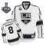 NHL Drew Doughty Los Angeles Kings Youth Authentic Away 2014 Stanley Cup Reebok Jersey - White