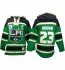 NHL Dustin Brown Los Angeles Kings Old Time Hockey Premier St. Patrick's Day McNary Lace Hoodie Jersey - Green