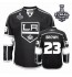 NHL Dustin Brown Los Angeles Kings Authentic Home 2014 Stanley Cup Reebok Jersey - Black